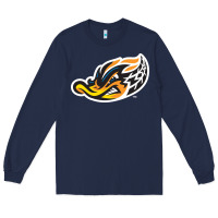 Navy akron-rubber-ducks Long Sleeve Tee - linhVisuals
