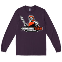 Plum indiana institute of technology warrior Long Sleeve Tee - linhVisuals