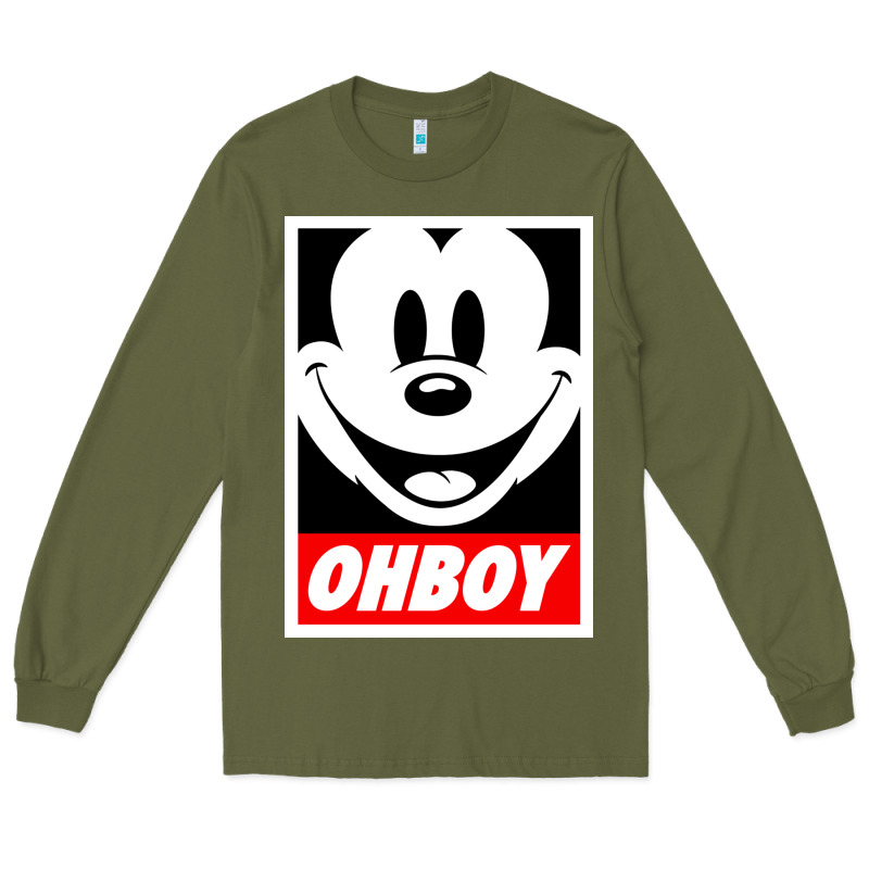 Ohboy Long Sleeve Tee by linhVisuals | Teevron