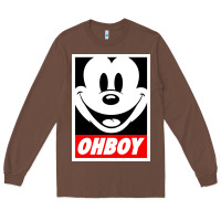 Chestnut ohboy Long Sleeve Tee - linhVisuals