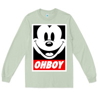 Matcha ohboy Long Sleeve Tee - linhVisuals
