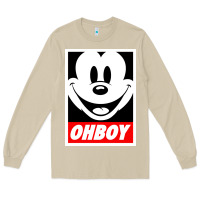 Mushroom ohboy Long Sleeve Tee - linhVisuals