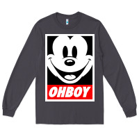 Smoke ohboy Long Sleeve Tee - linhVisuals