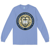 Colony Blue university dame Long Sleeve Tee - linhVisuals