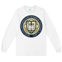 White university dame Long Sleeve Tee - linhVisuals
