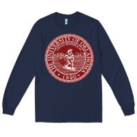 Navy university oklahoma Long Sleeve Tee - linhVisuals