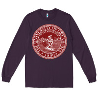 Plum university oklahoma Long Sleeve Tee - linhVisuals