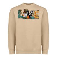 Mushroom Fall Love Gnome Heavyweight Sweatshirt - RanaPortraitStore