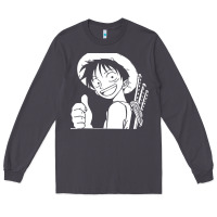 Smoke luffy one piece Long Sleeve Tee - linhVisuals
