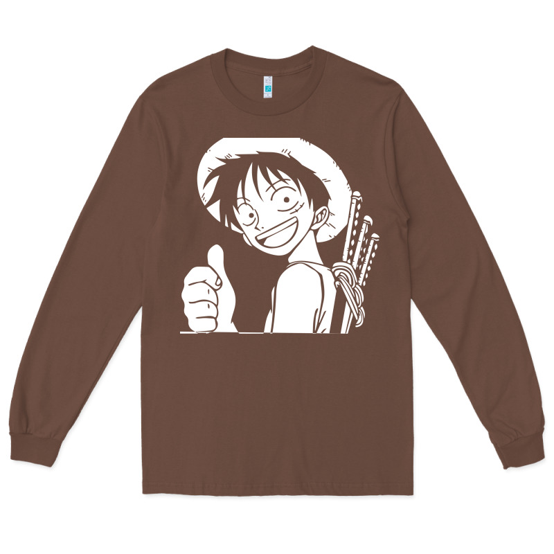 Luffy One Piece Long Sleeve Tee by linhVisuals | Teevron