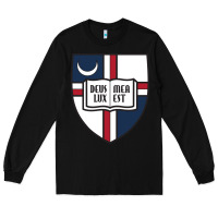 Black university catholic Long Sleeve Tee - linhVisuals