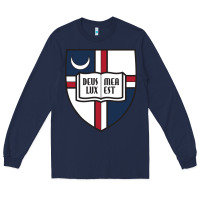 Navy university catholic Long Sleeve Tee - linhVisuals