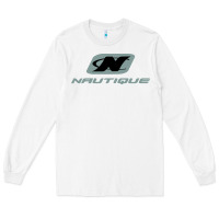 White Nautique Boats Long Sleeve Tee - linhVisuals