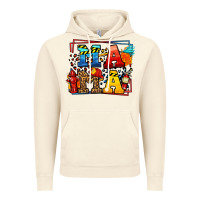 Vintage Artic leopard frame firefighter mama Mother's Day Vintage Hoodie - LillyAllenDesigns