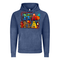Vintage Denim leopard frame firefighter mama Mother's Day Vintage Hoodie - LillyAllenDesigns