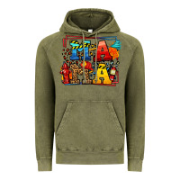 Vintage Olive leopard frame firefighter mama Mother's Day Vintage Hoodie - LillyAllenDesigns
