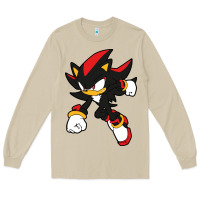 Mushroom shadow the hedgehog Long Sleeve Tee - linhVisuals