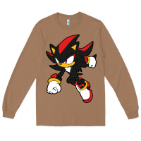 Toasted Coconut shadow the hedgehog Long Sleeve Tee - linhVisuals
