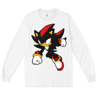 White shadow the hedgehog Long Sleeve Tee - linhVisuals
