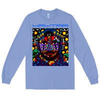 Colony Blue kaytranada Long Sleeve Tee - linhVisuals