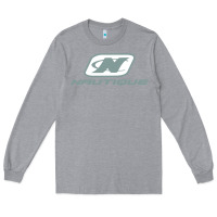 Heather Grey Nautique Boats Long Sleeve Tee - linhVisuals