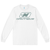 White Nautique Boats Long Sleeve Tee - linhVisuals