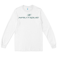 White Nautique Boats Long Sleeve Tee - linhVisuals