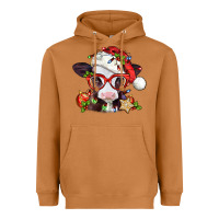 Meerkat Christmas baby cow Heavyweight Hoodie - Jasminsmagicworld