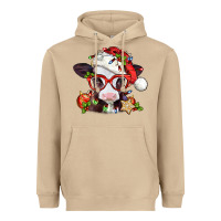 Mushroom Christmas baby cow Heavyweight Hoodie - Jasminsmagicworld