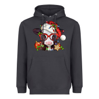 Smoke Christmas baby cow Heavyweight Hoodie - Jasminsmagicworld