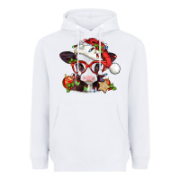 White Christmas baby cow Heavyweight Hoodie - Jasminsmagicworld