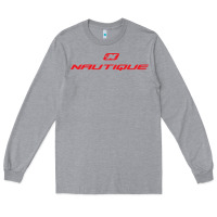 Heather Grey Nautique Boats Long Sleeve Tee - linhVisuals