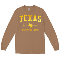 Toasted Coconut texas Long Sleeve Tee - linhVisuals