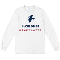 White La Colombe Long Sleeve Tee - linhVisuals
