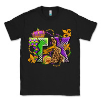 Black texas mardi gras olivia Classic Tee - OliviaCreatesArt