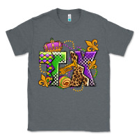 Charcoal Heather texas mardi gras olivia Classic Tee - OliviaCreatesArt
