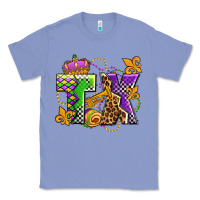 Colony Blue texas mardi gras olivia Classic Tee - OliviaCreatesArt