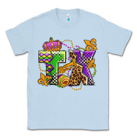 Dusty Blue texas mardi gras olivia Classic Tee - OliviaCreatesArt