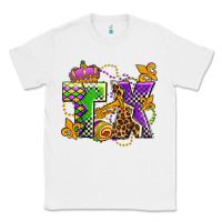 White texas mardi gras olivia Classic Tee - OliviaCreatesArt