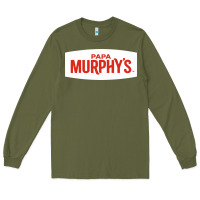 Army Green papa murphy's Long Sleeve Tee - linhVisuals