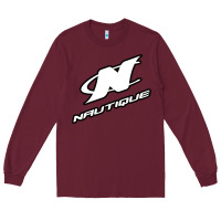 Burgundy Nautique Boats Long Sleeve Tee - linhVisuals