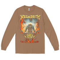 Toasted Coconut Megadeath World Order Long Sleeve Tee - linhVisuals
