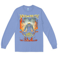 Colony Blue Megadeath World Order Long Sleeve Tee - linhVisuals