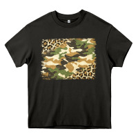 Asphalt leopard camo pattern background Heavy Core Tee - Jasminsmagicworld