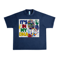 Navy it's in my dna tumbler Urban Heavy Tee - BundleAndBundleShop