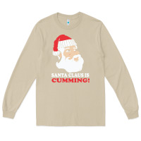 Mushroom santa claus is cumming dirty humor Long Sleeve Tee - linhVisuals