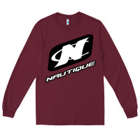 Burgundy Nautique Boats Long Sleeve Tee - linhVisuals