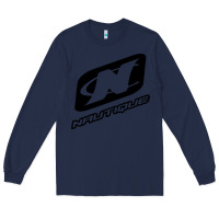 Navy Nautique Boats Long Sleeve Tee - linhVisuals