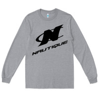 Heather Grey Nautique Boats Long Sleeve Tee - linhVisuals