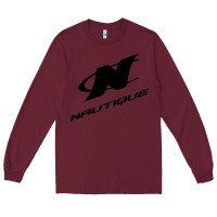 Burgundy Nautique Boats Long Sleeve Tee - linhVisuals